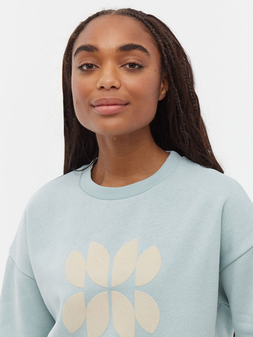 Zie Graphic Crew Neck Sweatshirt