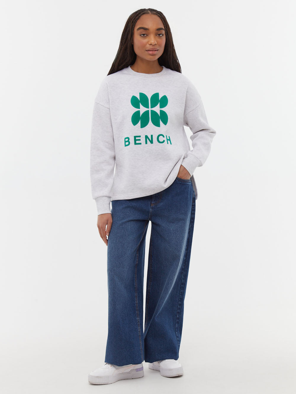 Zie Graphic Crew Neck Sweatshirt