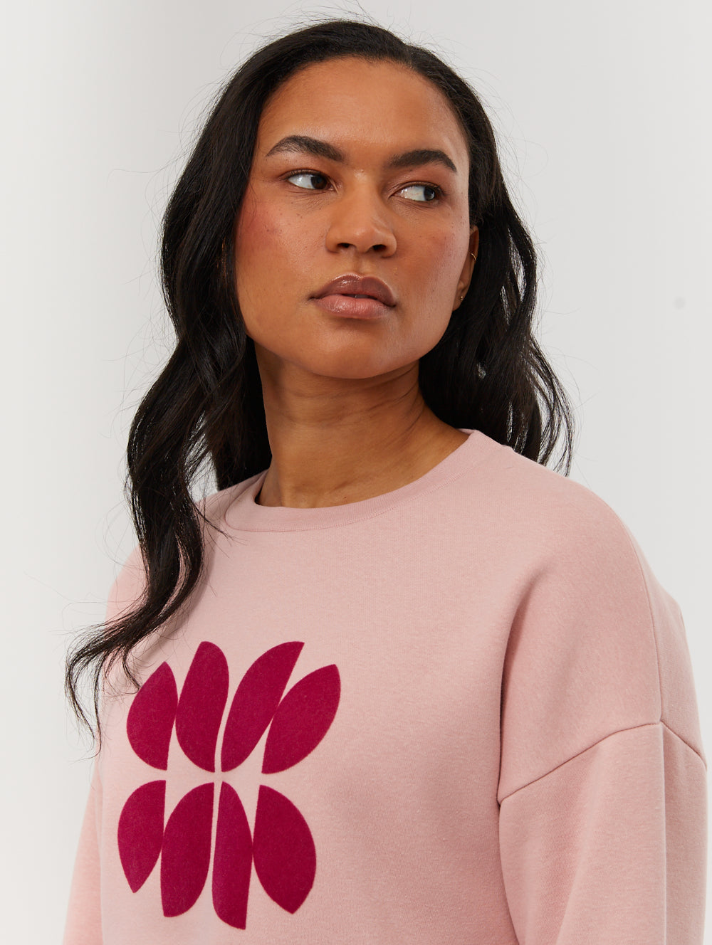 Zie Graphic Crew Neck Sweatshirt