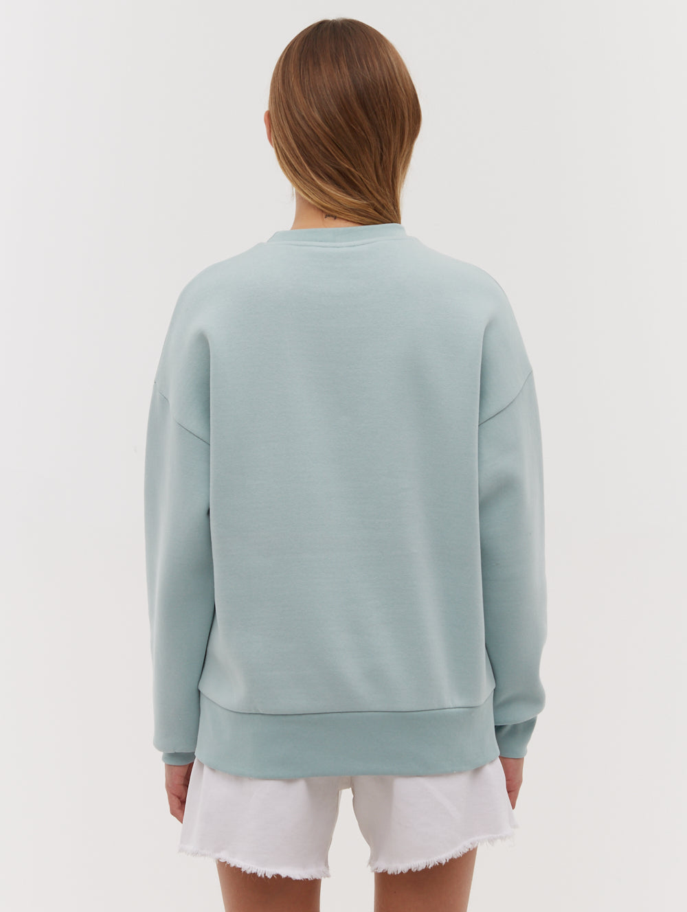 Steffi Retro Logo Crew Neck Sweatshirt