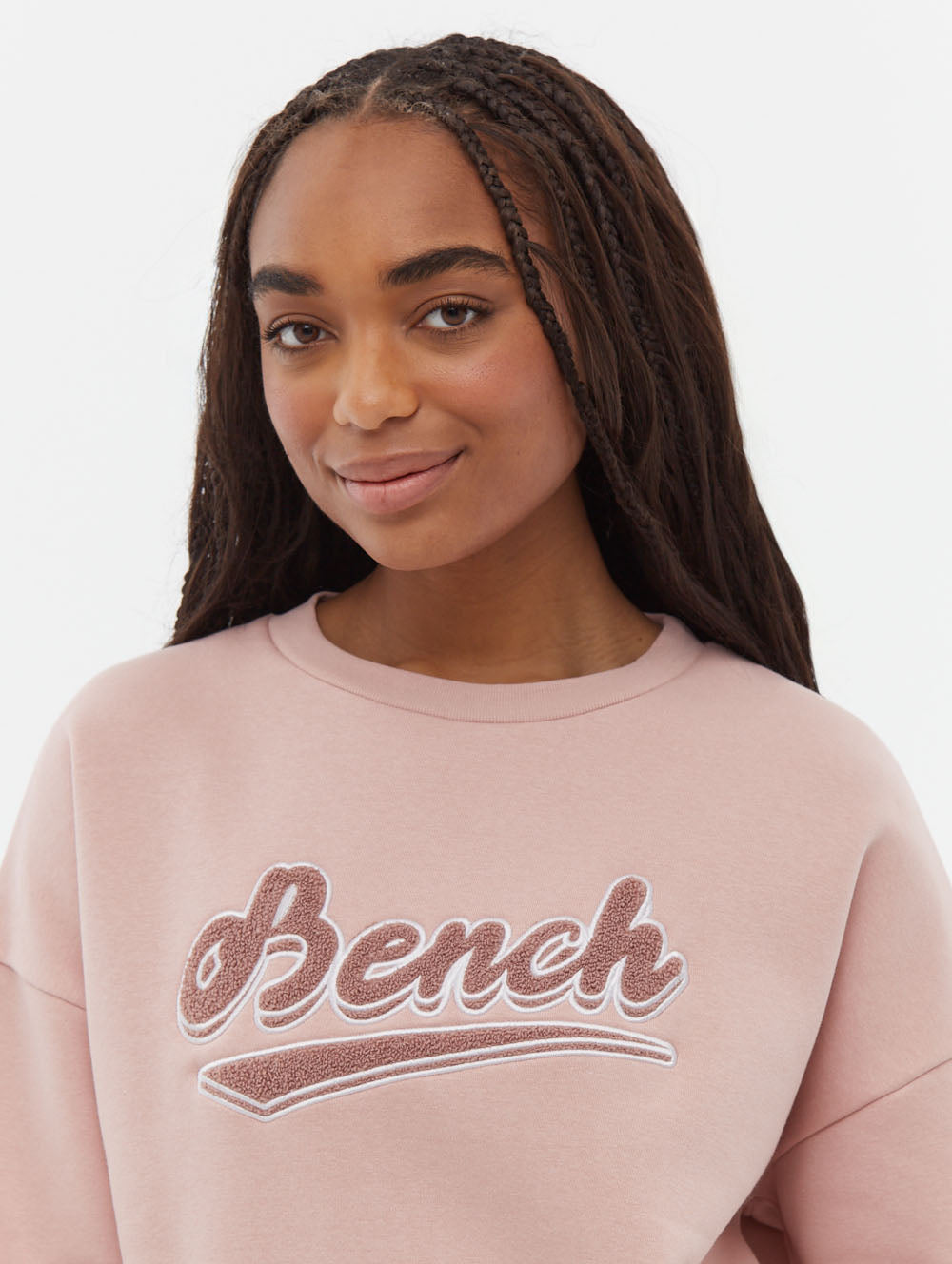 Steffi Retro Logo Crew Neck Sweatshirt