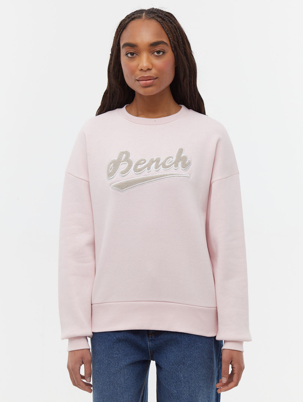 Steffi Pink PK211 Crews Boucle Graphic Shot 1