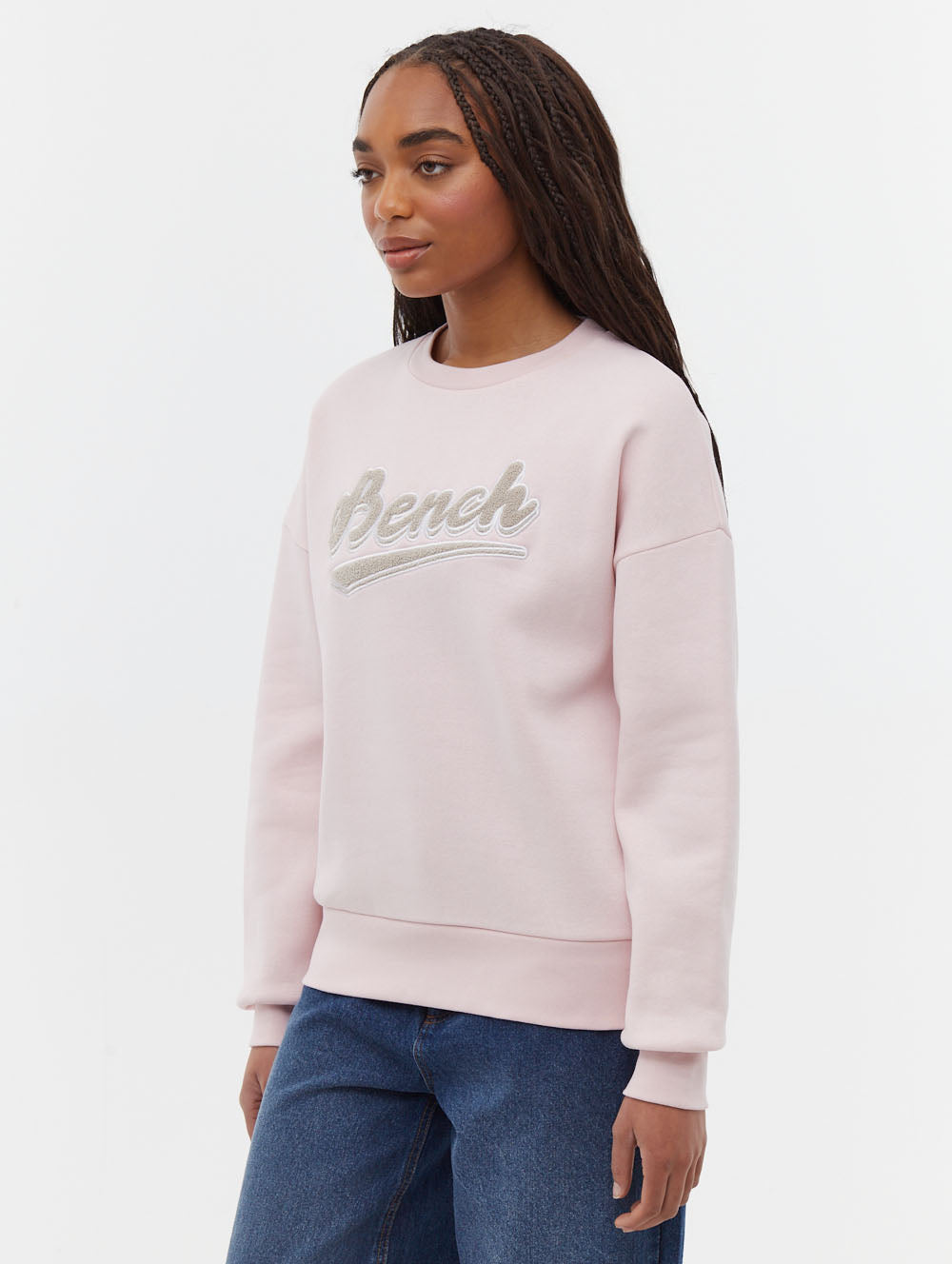 Steffi Retro Logo Crew Neck Sweatshirt