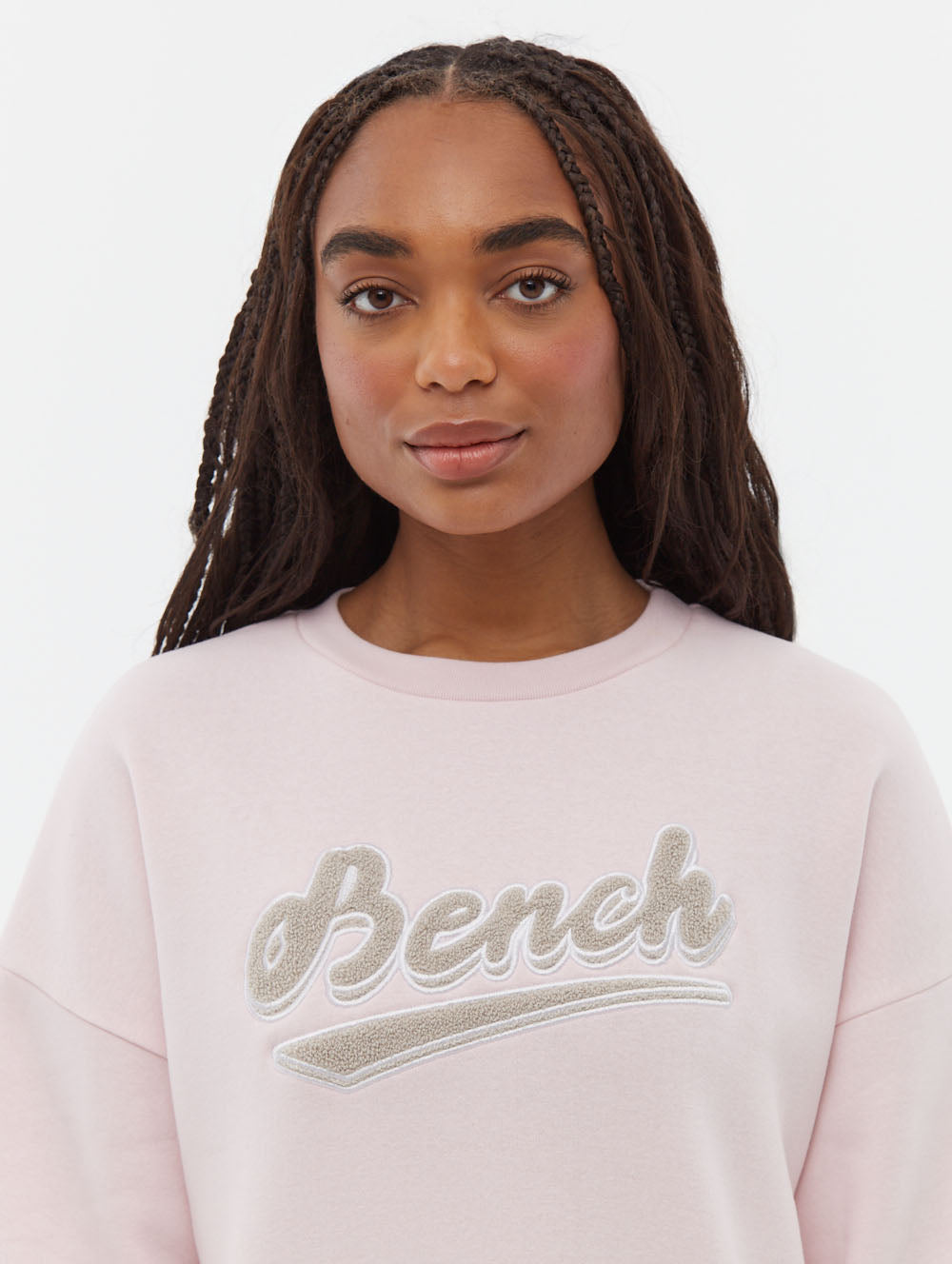 Steffi Retro Logo Crew Neck Sweatshirt