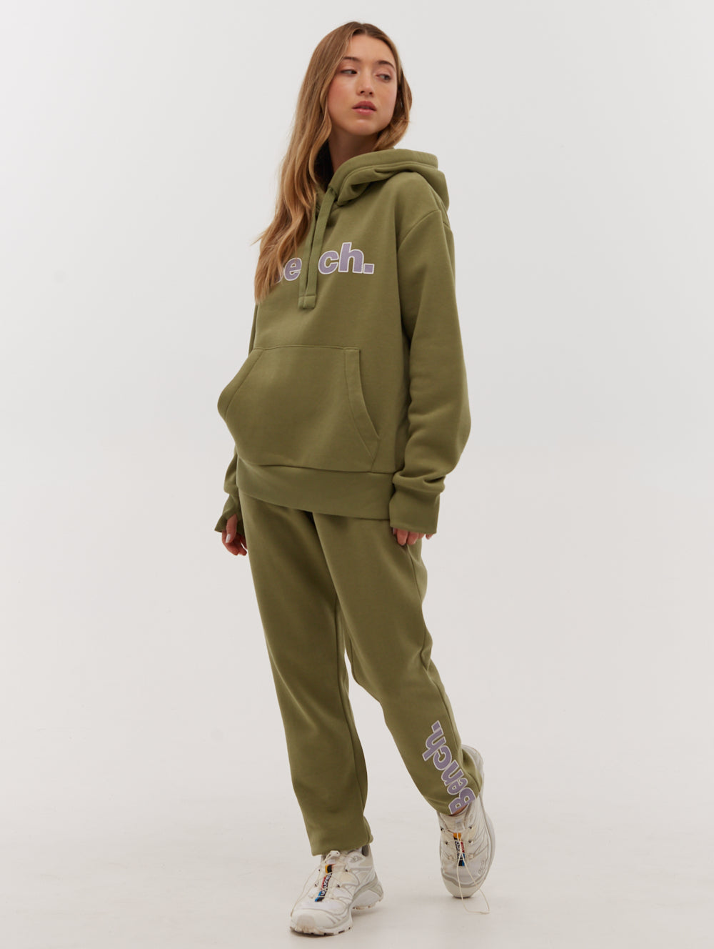 Enna Hoodie Jogger Sweatsuit -Green