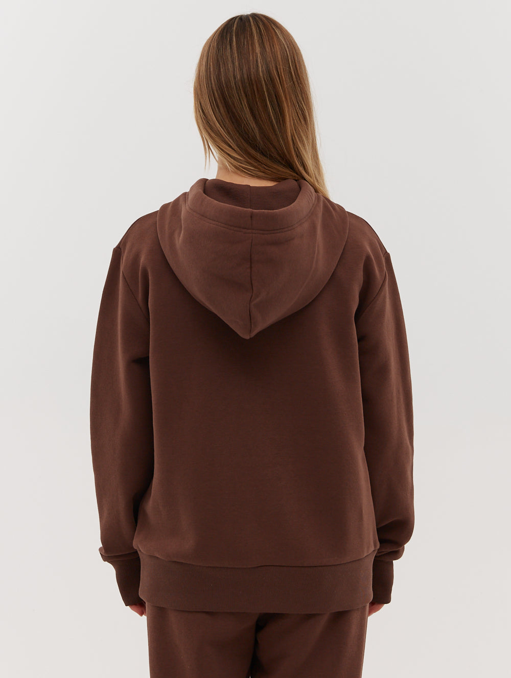 Lias Outline Logo Hoodie - Brown