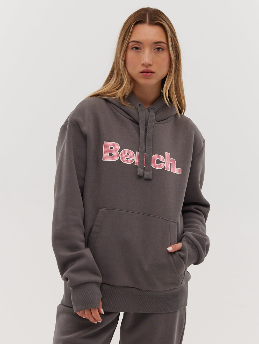 Lias Outline Logo Hoodie - Grey