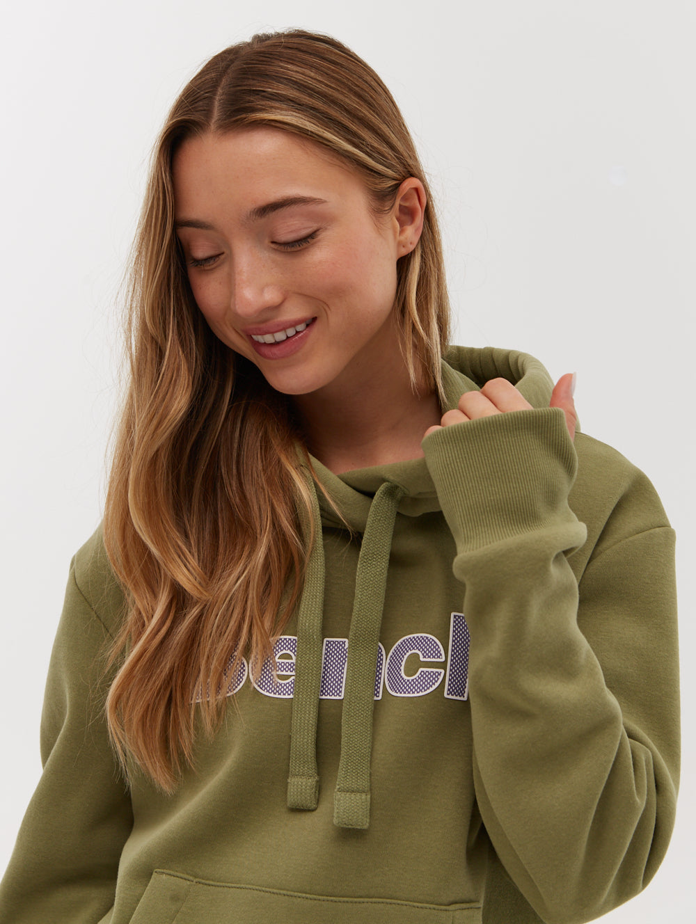 Lias Outline Logo Hoodie - Green
