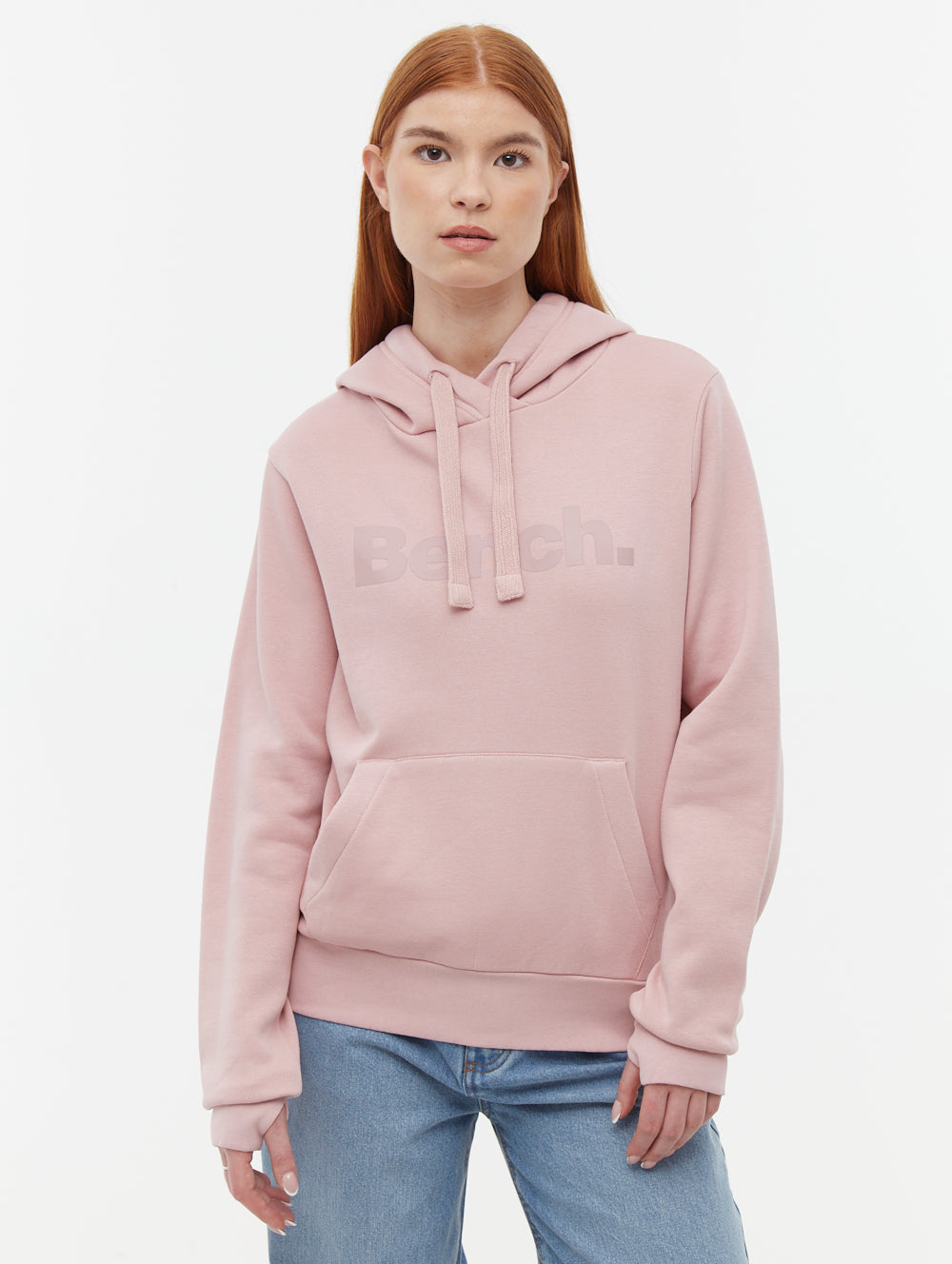 Lerenna Pink Hoodies Oversized Garment Washed Shot 1