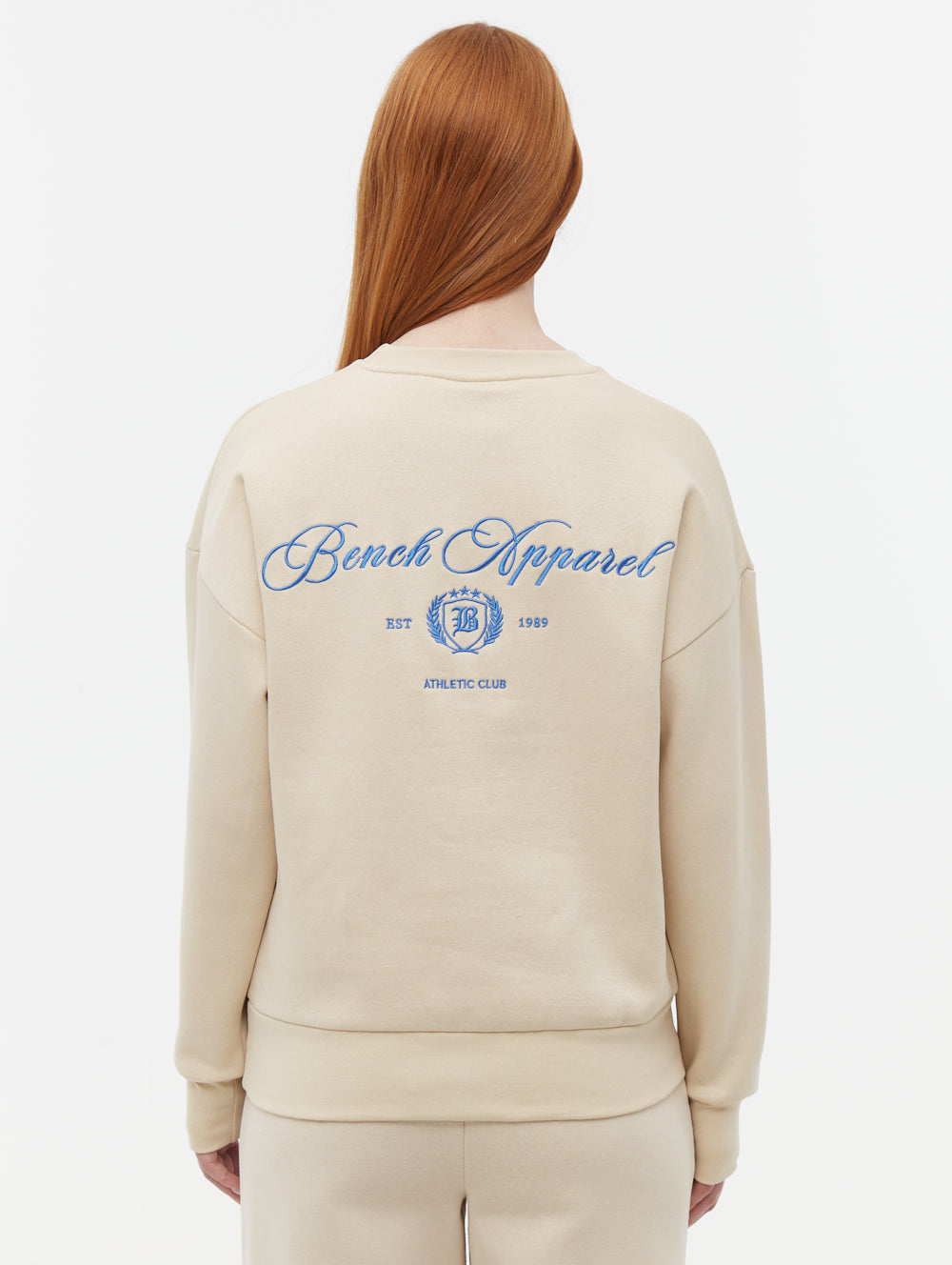 Desta Script Graphic Crew Neck Sweatshirt