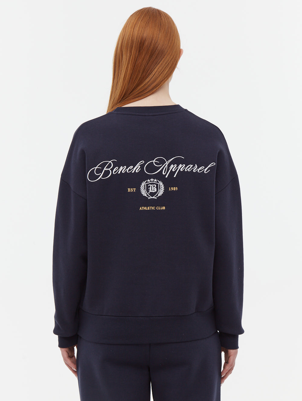 Desta Script Graphic Crew Neck Sweatshirt