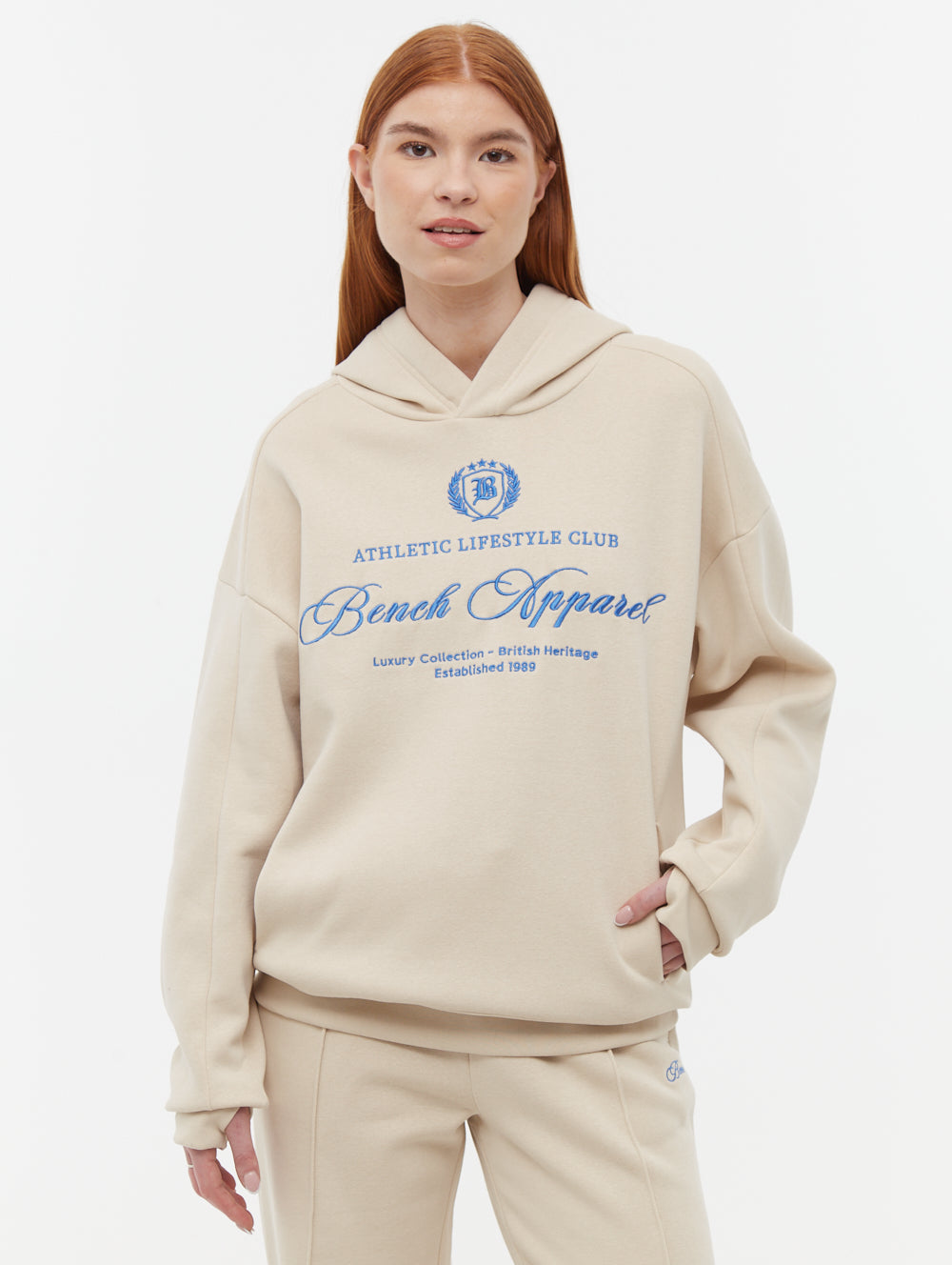 Contessa Script Graphic Oversize Hoodie