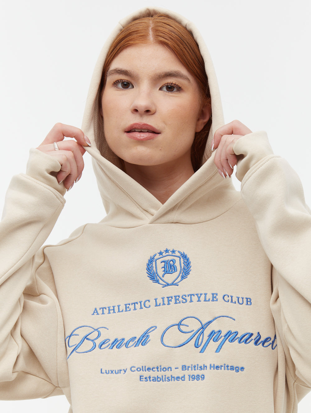 Contessa Script Graphic Oversize Hoodie