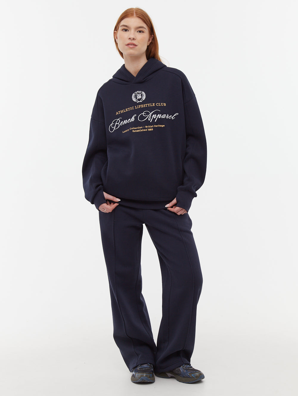 Contessa Script Graphic Oversize Hoodie