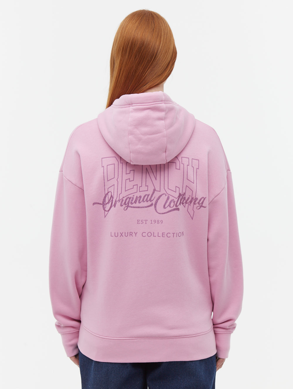 Zira Pink Zips Oversized Graphic Front Back Shot 1