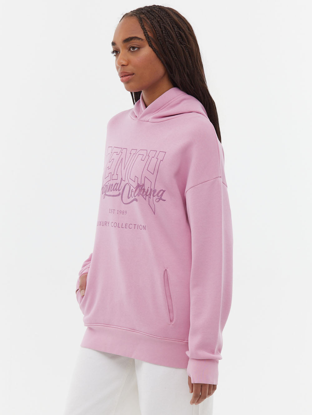 Theda Athletic Logo Oversize Hoodie