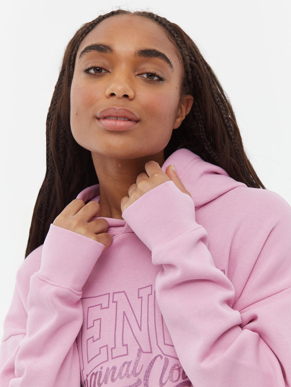 Theda Athletic Logo Oversize Hoodie