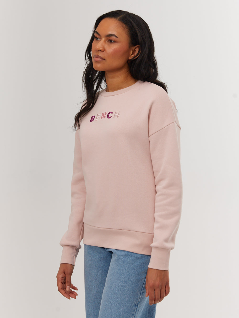 Lilem Block Letter Crew Neck Sweatshirt