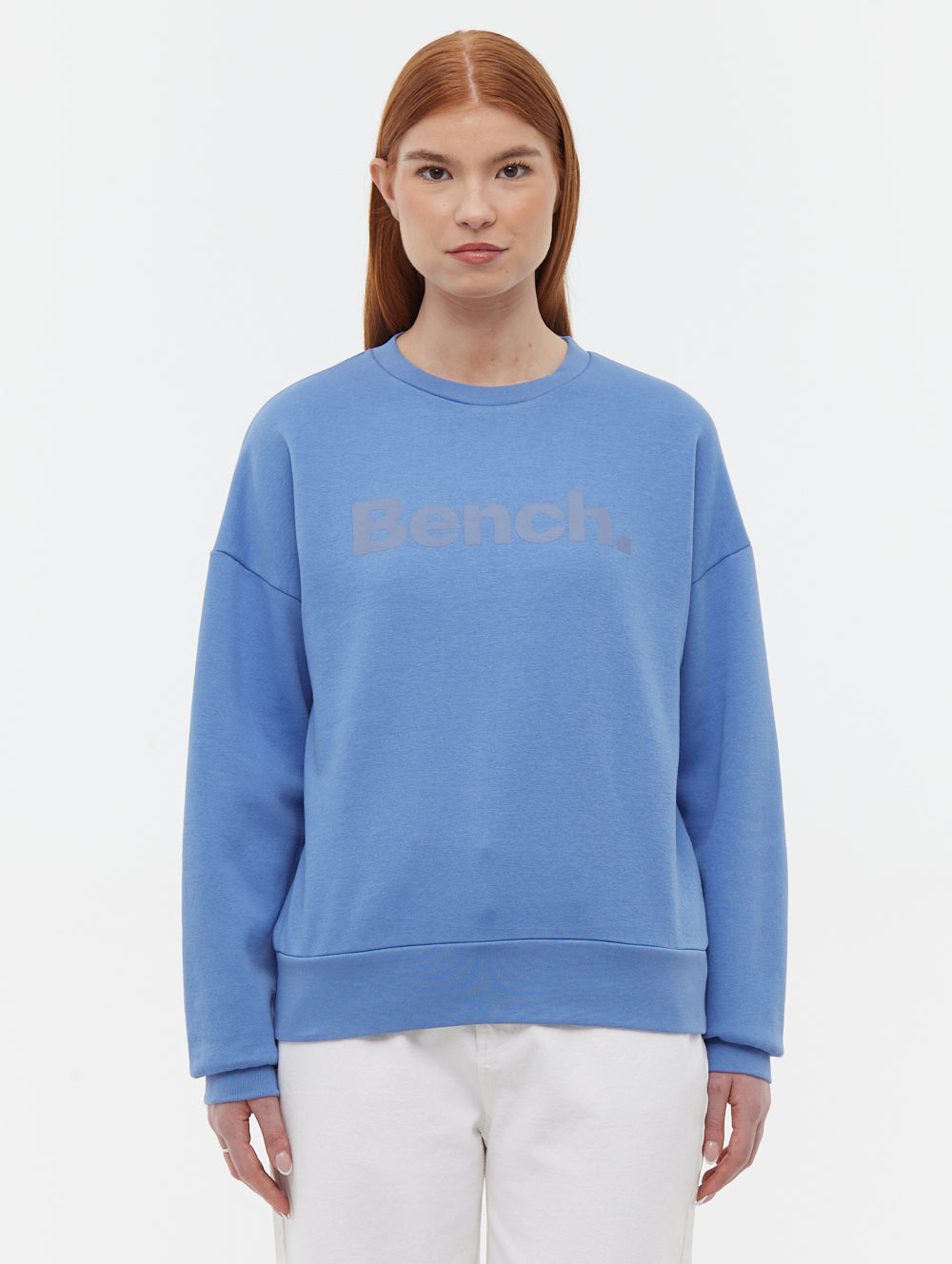 Rilo Blue Crews Oversized Logo Shot 1