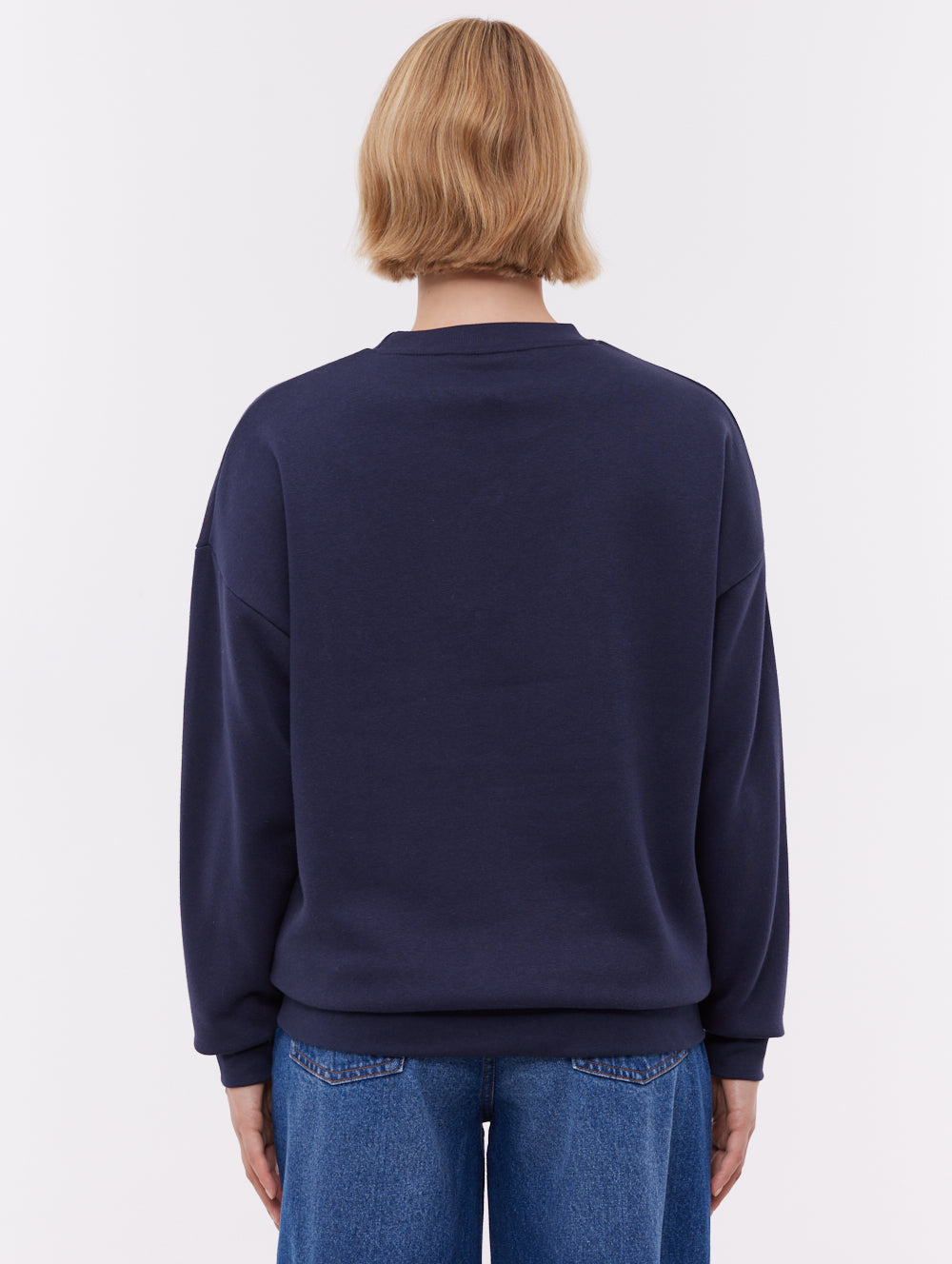 Ercie Collegiate Crew Neck - Blue