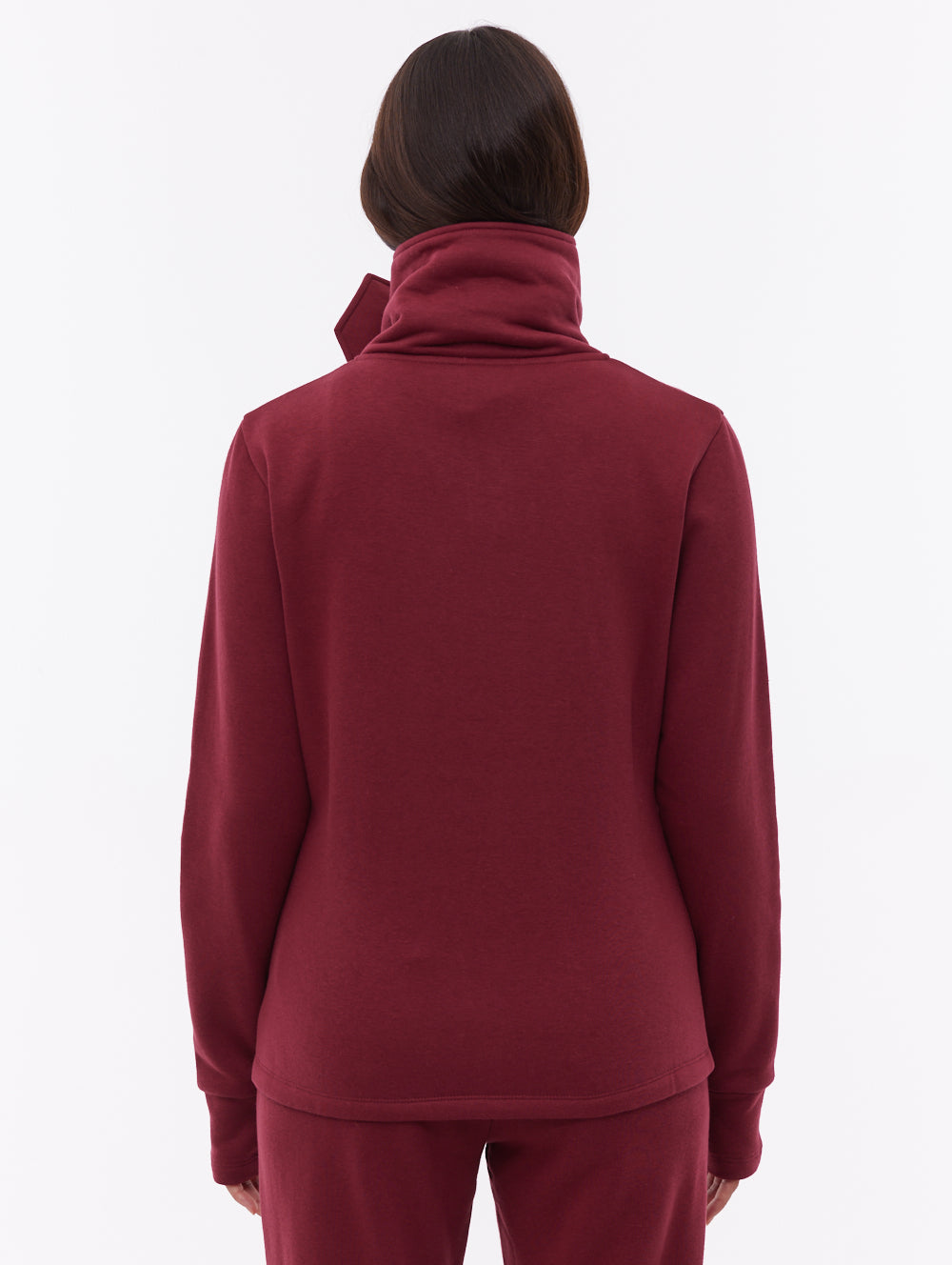 Annah Red BU028 Funnel Zips Logo Shot 3