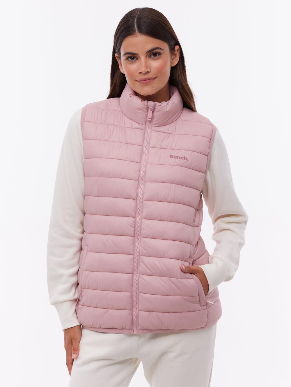 Meridian Pink PK015 Outerwear Vests Shot 1
