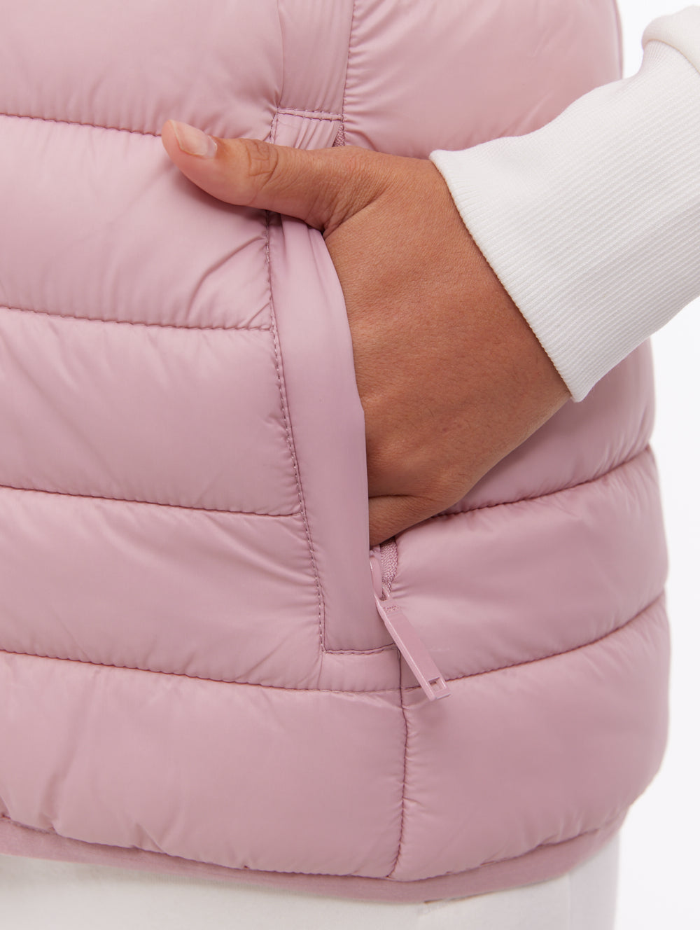 Meridian Pink PK015 Outerwear Vests Shot 3