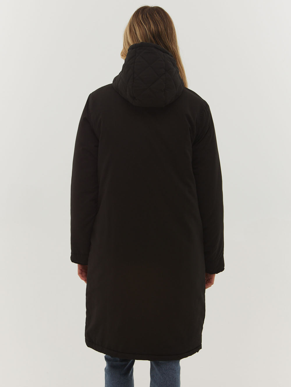 PEPPI Black Outerwear Parkas Shot 7