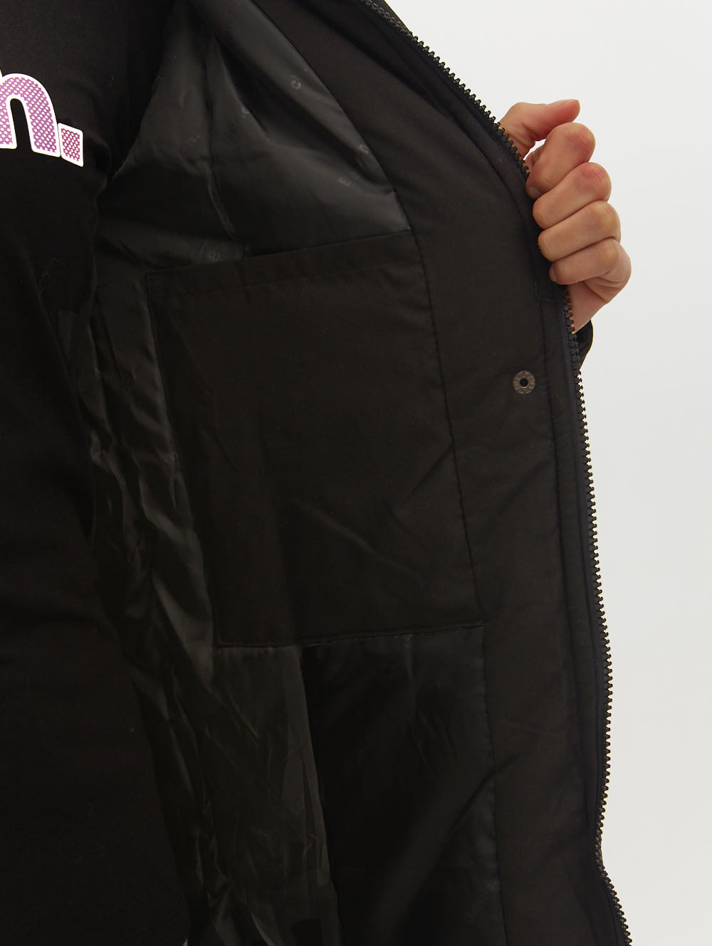 PEPPI Black Outerwear Parkas Shot 4