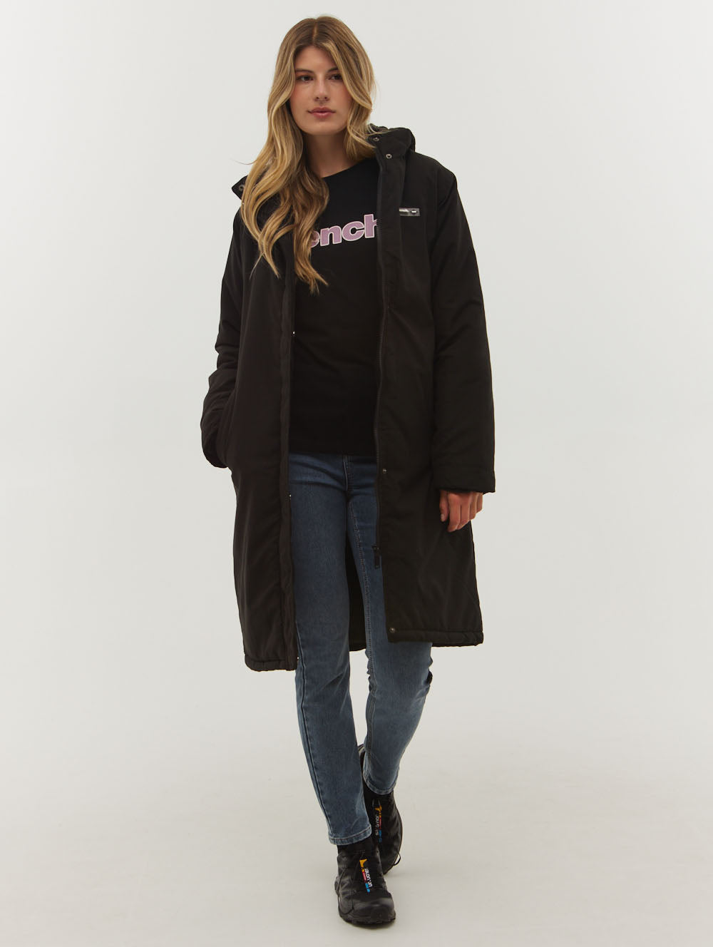 PEPPI Black Outerwear Parkas Shot 8