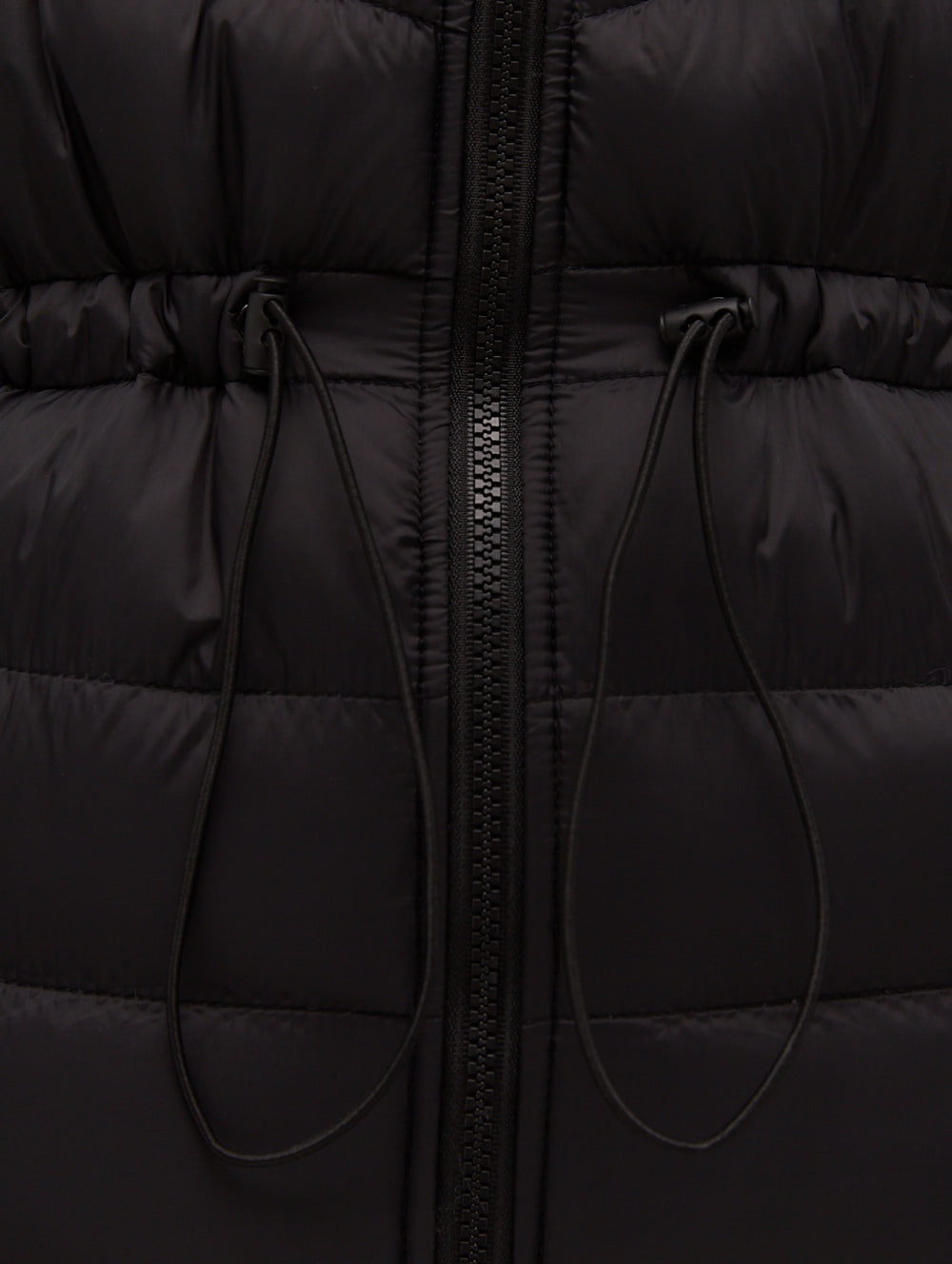 INKEN Black Outerwear Jackets With Faux Fur Hood Shot 4