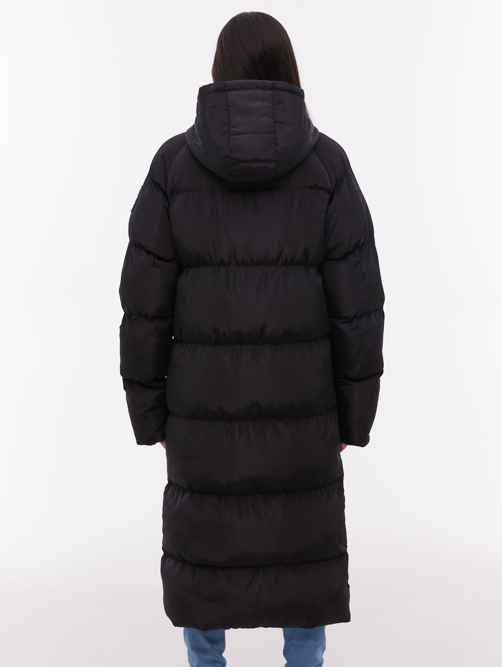 Larah Black BK001 Outerwear Parkas Shot 3