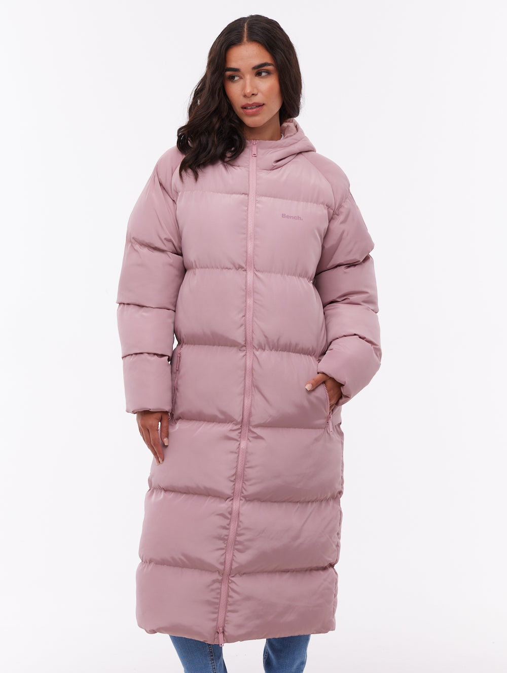 Larah Pink PK015 Outerwear Parkas Shot 1