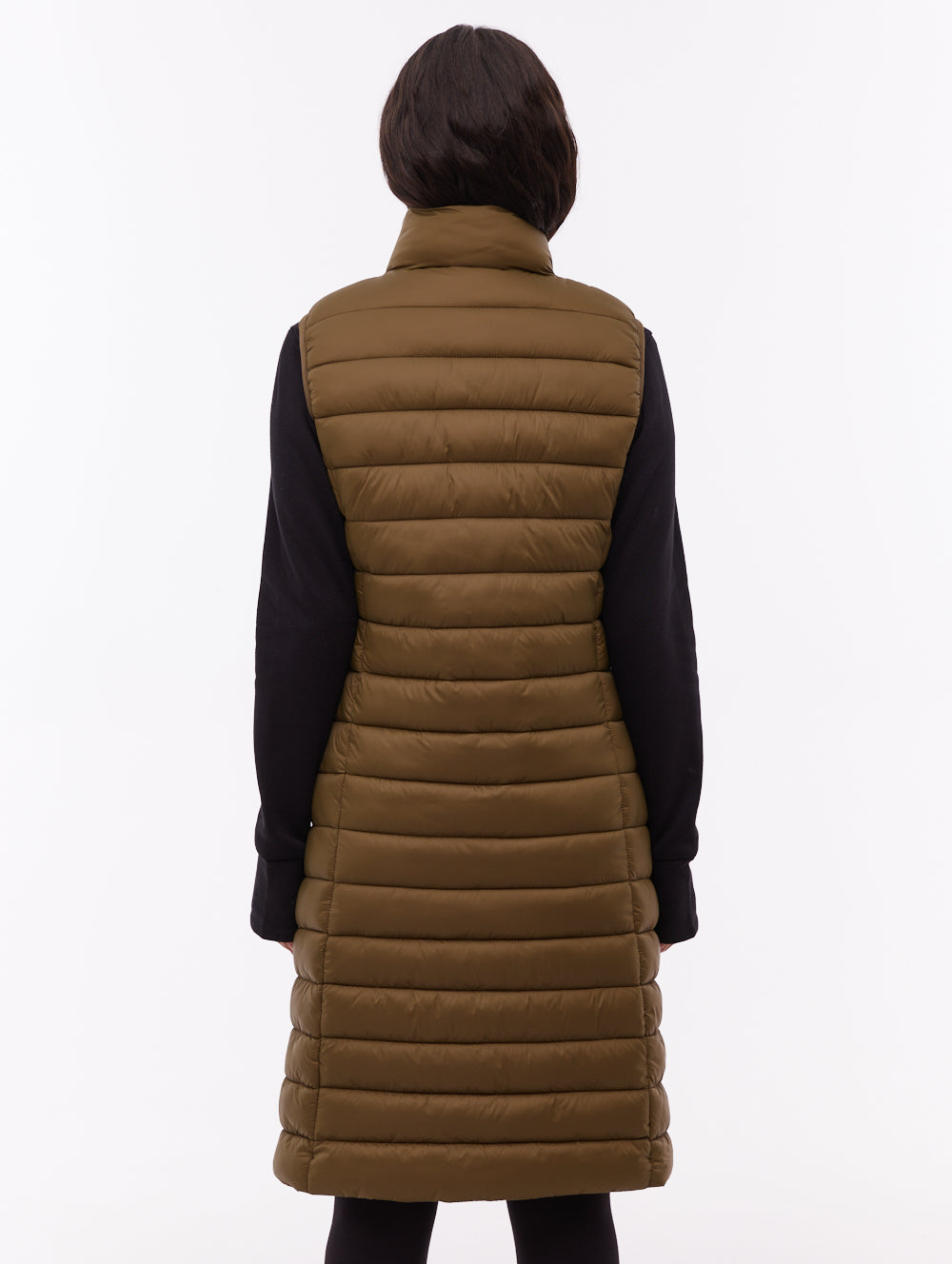 Meridian Long Green KH012 Outerwear Vests Long Shot 3