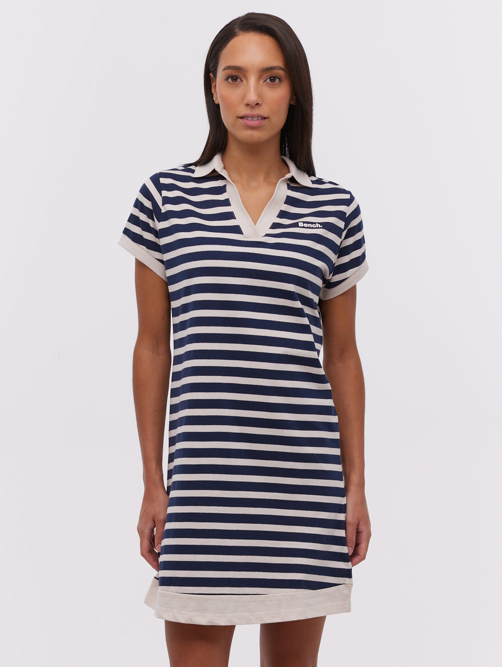 Orenda Stripe Polo Dress