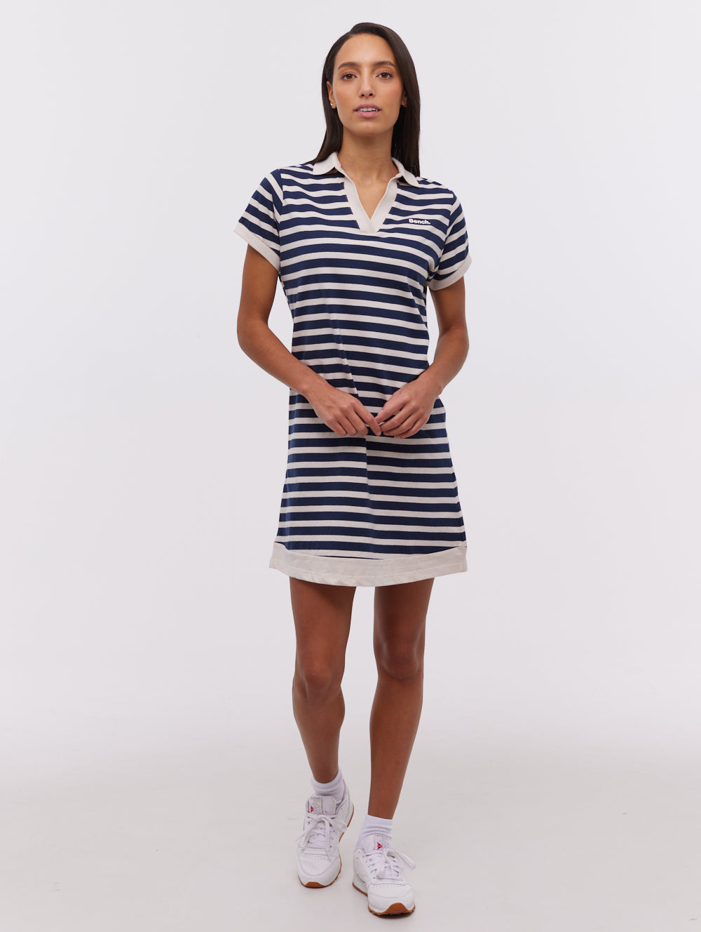 Orenda Stripe Polo Dress