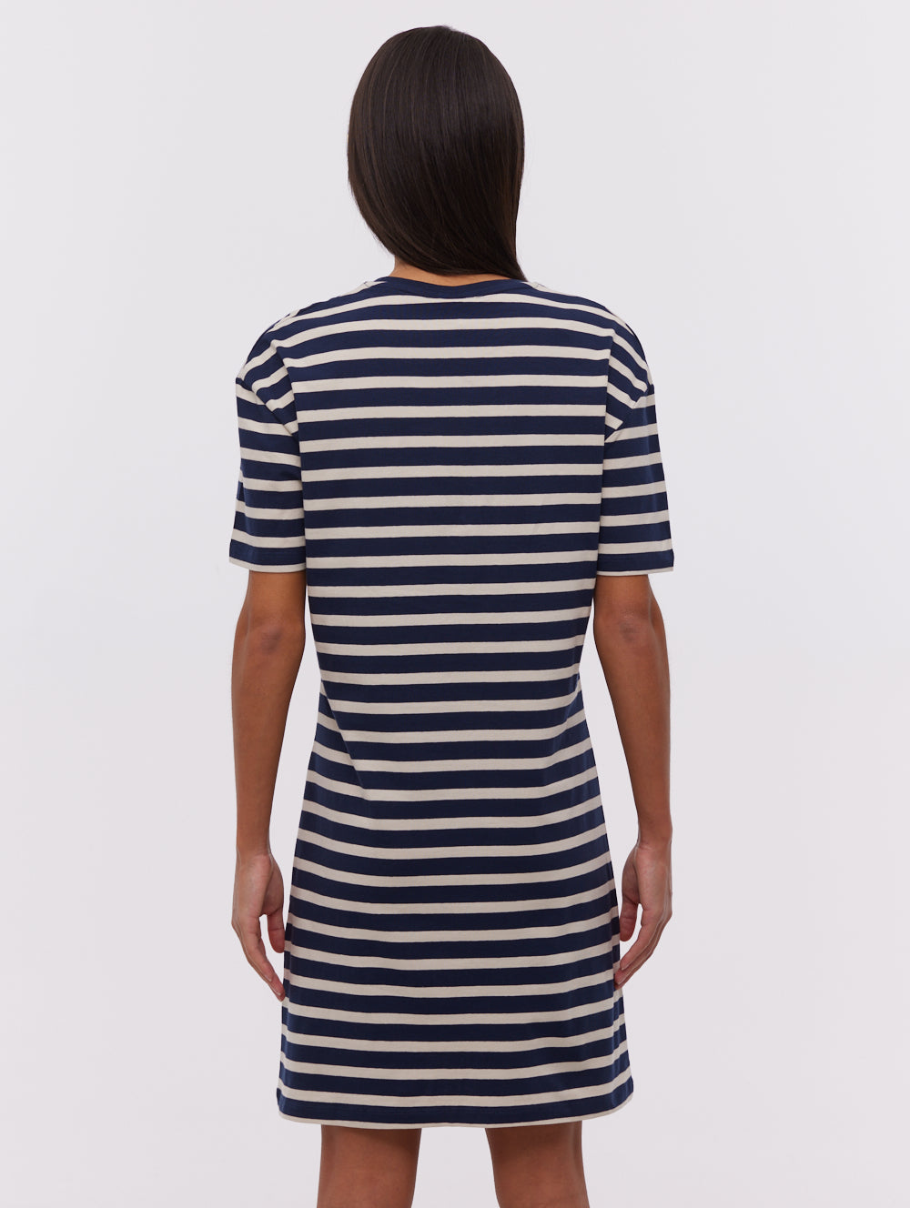 Frandi Striped T-Shirt Midi Dress