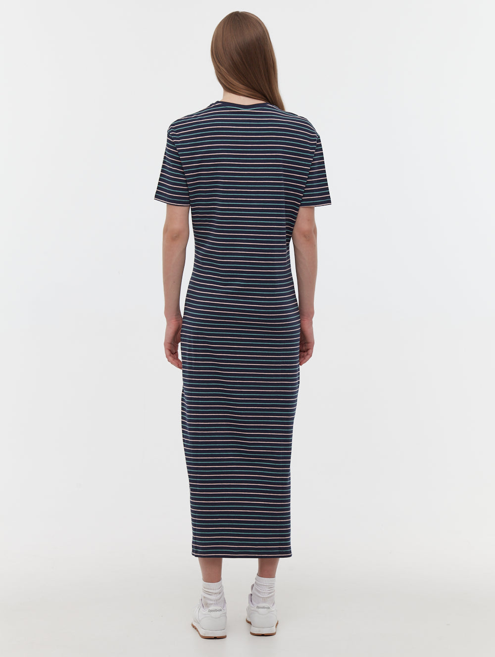 Marri Striped T-Shirt Maxi Dress
