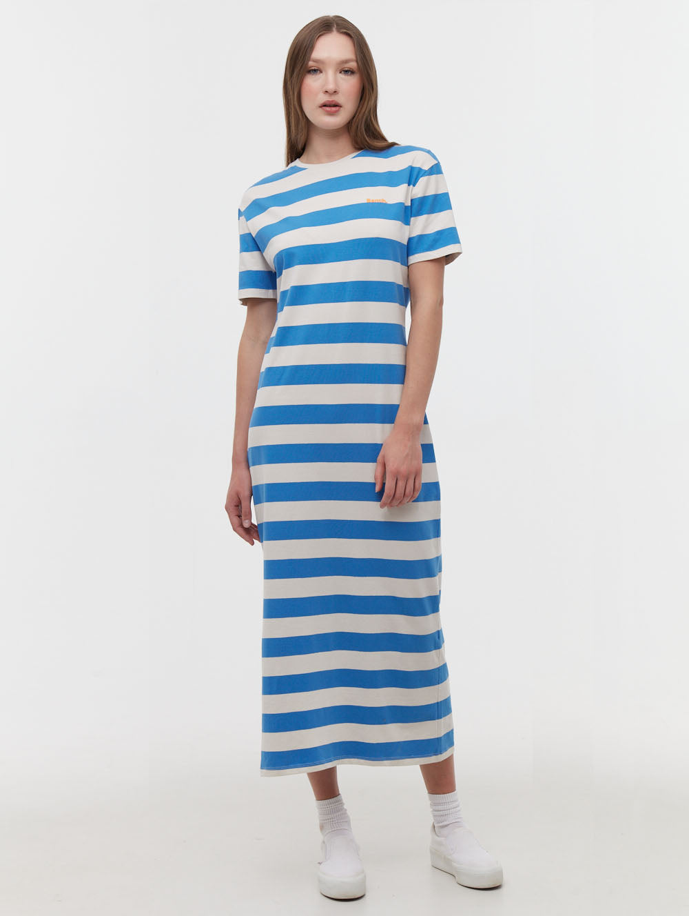 Marri Striped T-Shirt Maxi Dress