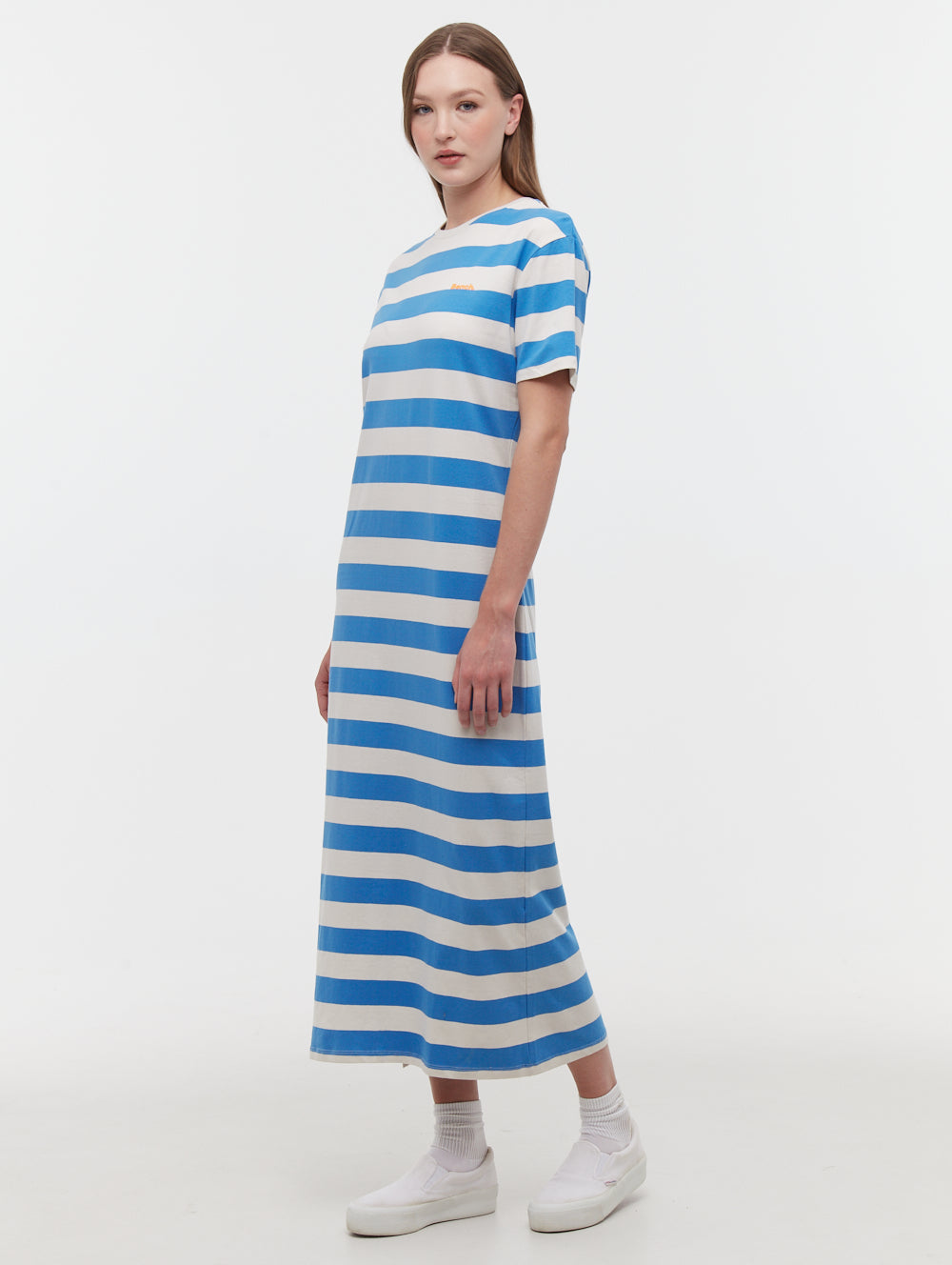 Marri Striped T-Shirt Maxi Dress
