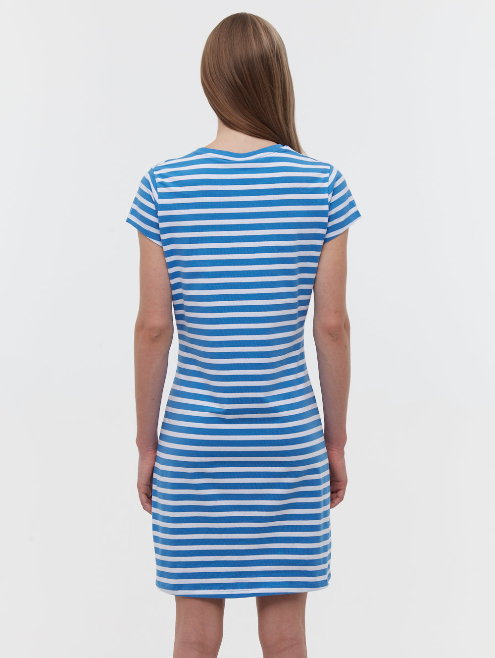 Mabelle Striped T-Shirt Midi Dress