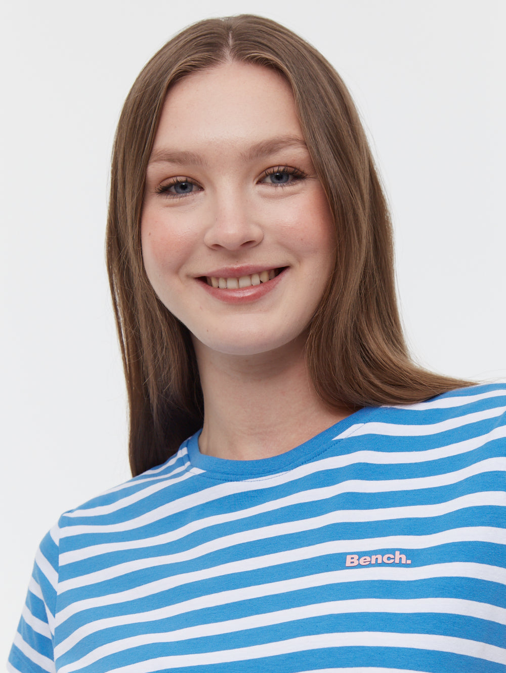 Mabelle Striped T-Shirt Midi Dress