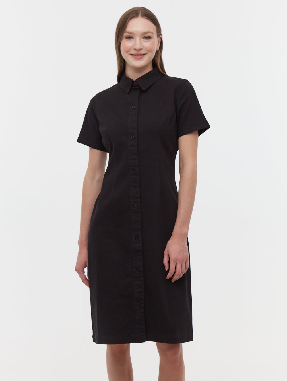Deana Short Sleeve Shirt Dress