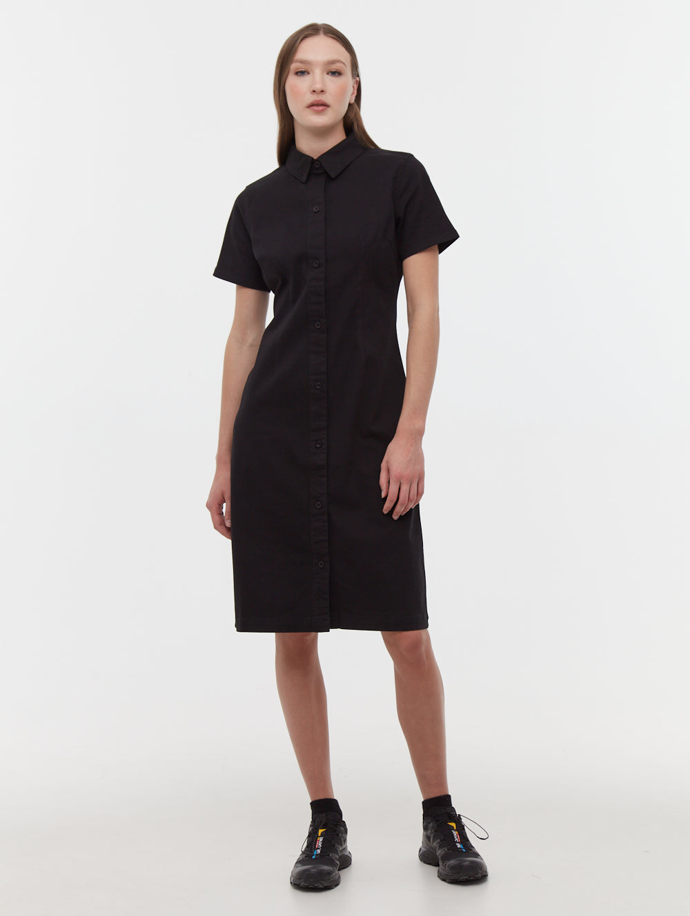 Deana Short Sleeve Shirt Dress