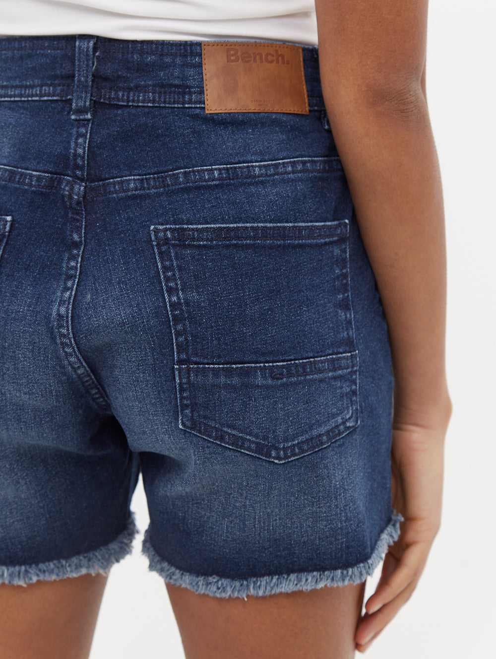 Kaylie High Rise Jean Shorts