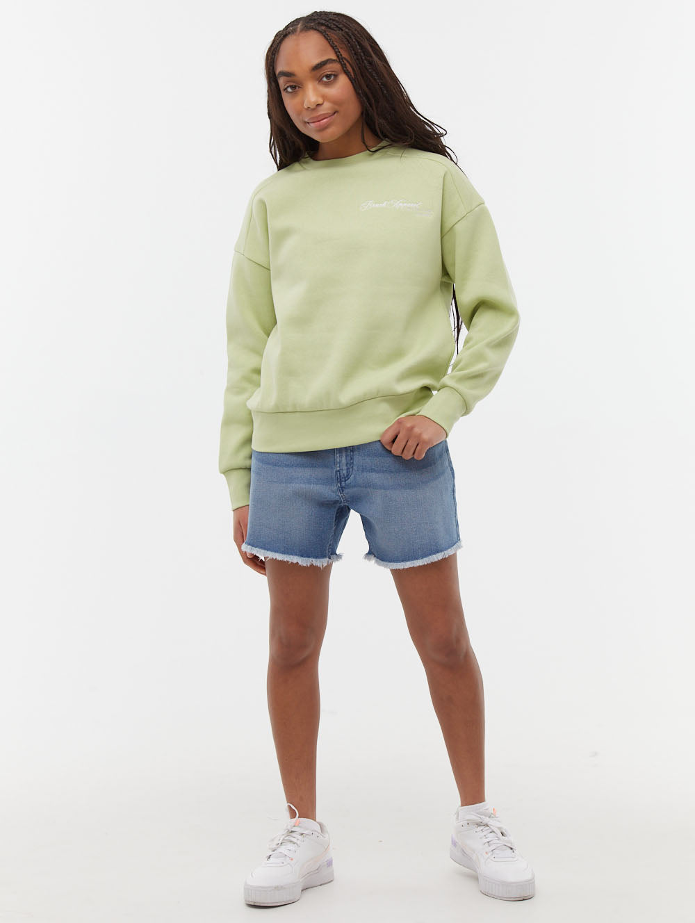 Kaylie Blue IN029 Shorts Denim Shot 1