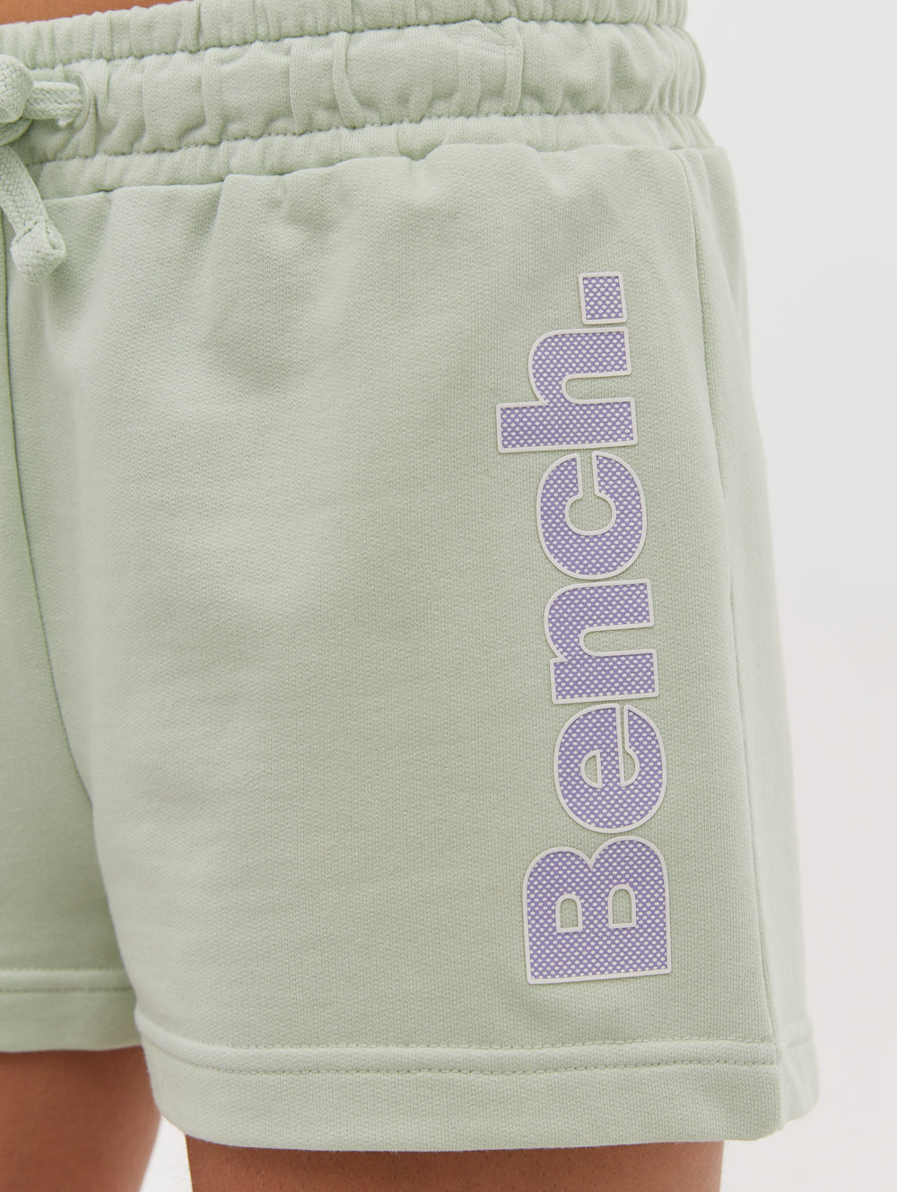 Phoebe Hip Logo Jogger Shorts