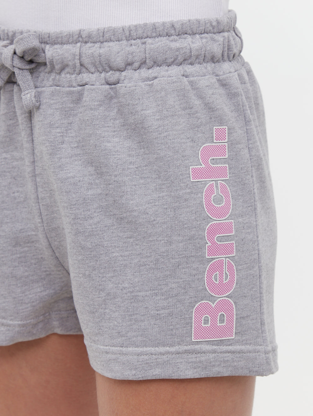 Phoebe Hip Logo Jogger Shorts