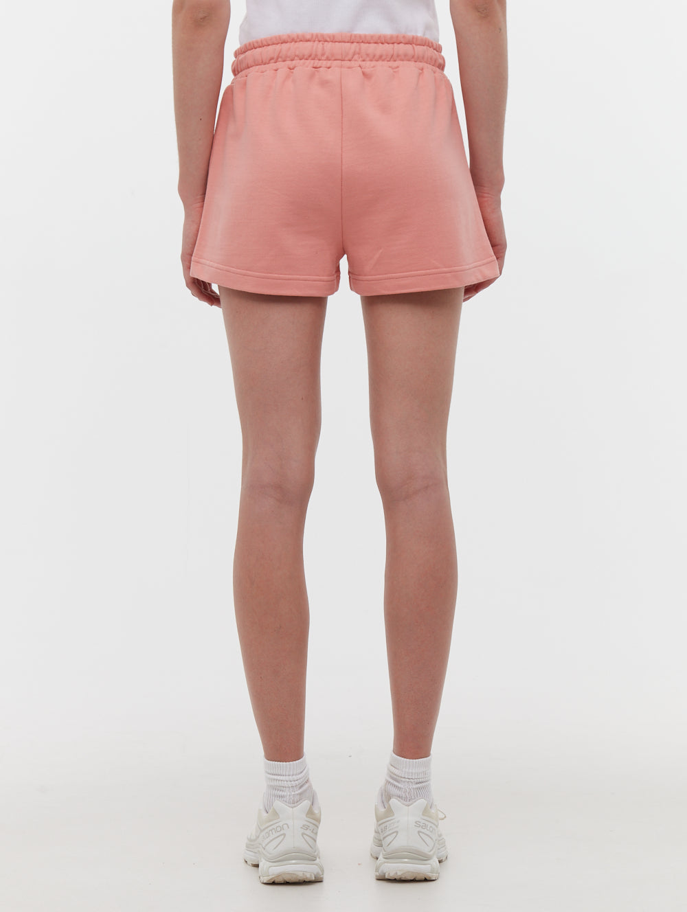 Phoebe Hip Logo Jogger Shorts
