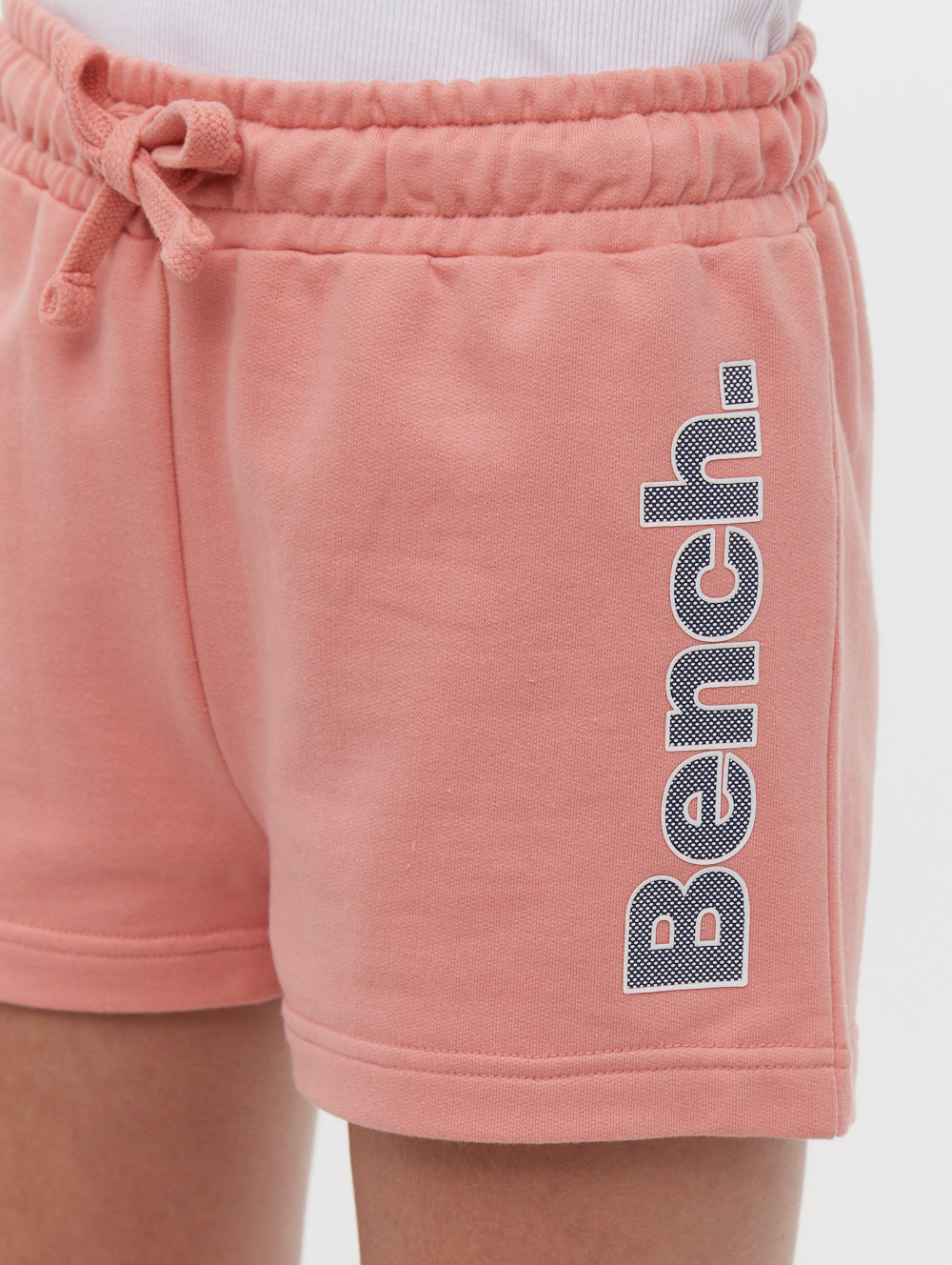 Phoebe Hip Logo Jogger Shorts